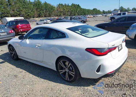 2021 BMW 430I xDrive из США, поврежденный, VIN WBA73AP07MCF70941